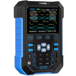 FNIRSI-DPOX180H Osciloscópio Digital Portátil de Canal Duplo, 2 em 1 Função, Gerador de Sinal, Display de Fluorescência, Zoom, 180MHz, -3DB - Image 4
