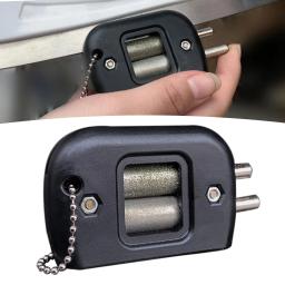 Handheld lâmina de skate no gelo rápido hóquei patinação artística afiar portátil - Image 1