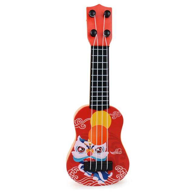 Mini Guitarra Clássica Ukulele Infantil de 4 Cordas - Brinquedo Educativo Montessori para Crianças