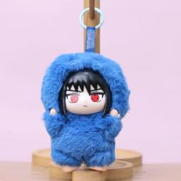 Naruto besta de cauda série brinquedos de pelúcia bonito sasuke sakura bonecas de vinil kawaii gaara hinata kakashi saco chaveiros para presente aniversário - Image 5