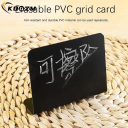 Mini Quadro para Buffet Party, Quadro de Sinal, Message Blackboard, Giz, Table Display, Sinais de Alimentos, Preço, 10 PCs - Image 2