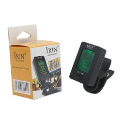 IRIN-Afinador de guitarra com clip com display LED, ajuste eletrônico para baixo elétrico acústico cromático Ukulele, acessórios de guitarra - Image 1