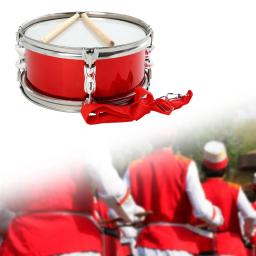 Profissional portátil Snare tambor com alça de ombro, música leve bateria para iniciantes, crianças, crianças, meninos, meninas, adolescentes, 11" - Image 5