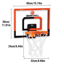 Electronic Scoring Basketball Hoop Board para crianças e adultos, porta de suspensão, tiro na parede, jogo esportivo indoor, brinquedos para exercícios domésticos - Image 6