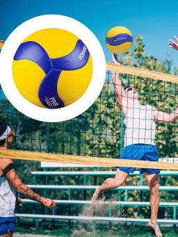 Experiência não tóxica Voleibol final No.5 Voleibol de toque macio para profissionais de treinamento esportivo para treinamento interno ao ar livre - Image 5