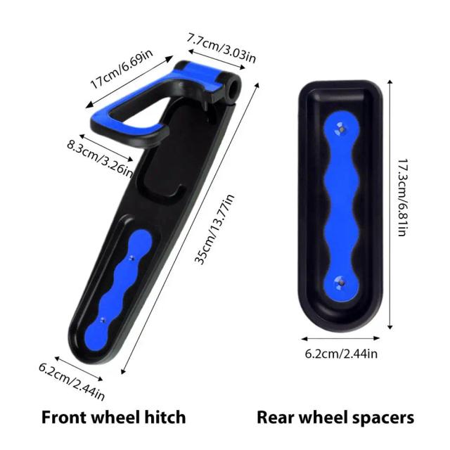 Suporte Dobrável para Bicicletas MTB e Road Bike - Gancho de Armazenamento Prático para Acessórios de Ciclismo