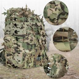 Bionic Camuflagem Caça Sacos Capa, Mochila Desportiva, 3D Laser, Forma de Árvore, Paintball, Paraquedista, Caça Acessórios - Image 4