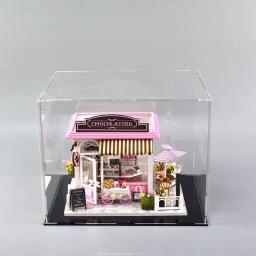 Montar caixa acrílica transparente para coleções, armários, proteger figuras de ação, organizar brinquedos, modelos, bonecas - Image 3