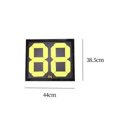 Substituição Digital Board para Futebol e Futebol, Árbitro Número Cartões, 2 PCs - Image 6