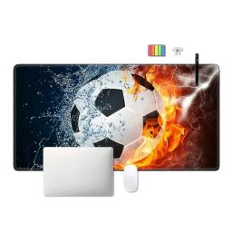Campo de futebol Mouse Tapete, Almofada Moused, Playmat, Mousepad, Deskmat, Tabelas De Computador, Deskpad, Table Mat, Teclado Gaming Mats, Gamer, XXL - Image 3