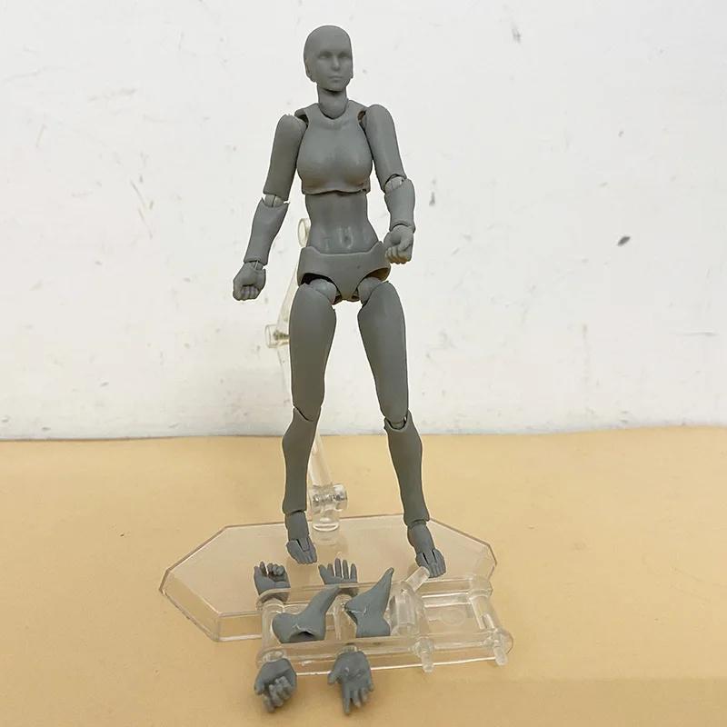 Brinquedo modelo colecionável com suporte, CORPO KUN, Figura de Ação CORPO CHAN, Figma, Arquétipo, Ele, Ela, Ferrite Joint, Boneca Móvel - Image 1