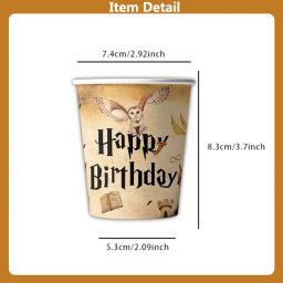 Kit De Mesa De Papel Para A Decoração De Festa De Aniversário, Favores Dos Miúdos, Topper Do Bolo, Festa Surpresa, Toalha De Mesa, Sacos De Presente, Embalagem De Balões, 89PCs - Image 3