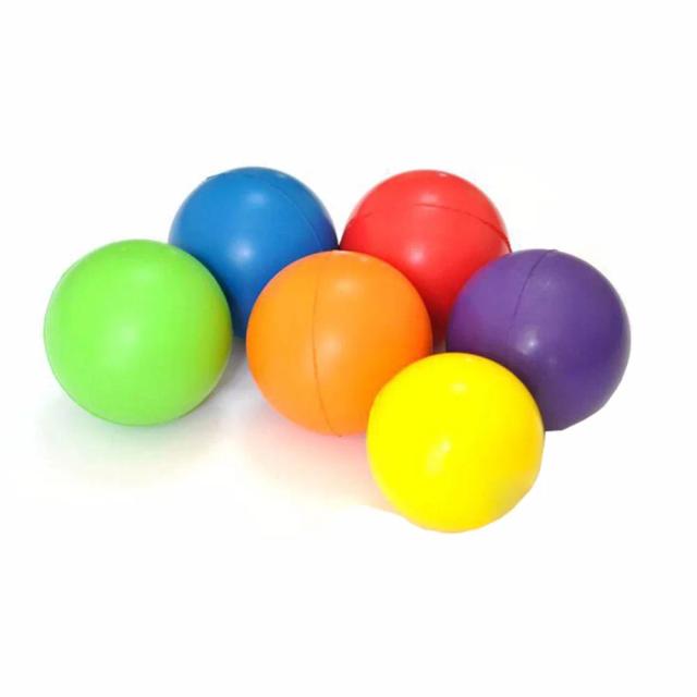 Bola de espuma para crianças - Brinquedo antistress espremer de 7cm, novo e divertido