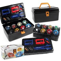 Bey X Kit de brinquedos giratórios giroscópio metal batalha tops com lançadores organizar caixa conjunto presente - Image 5