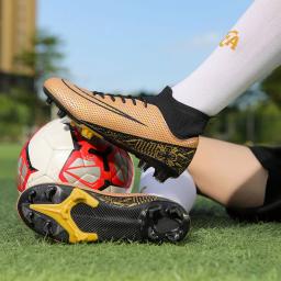 Botas de futebol profissional para homens, treinamento de futebol chuteiras, crianças, meninos Footb, todos os sapatos, UnisexSneaker, botas ultraleves ao ar livre, atacado - Image 5