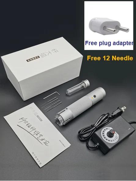 Máquina Elétrica de Feltragem de Agulha - Kit Completo para Criação em Tecido