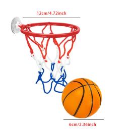 Mini quadro de basquete para crianças, cesta pequena interna, estilo de suspensão, não perfurado, tiro em casa - Image 3