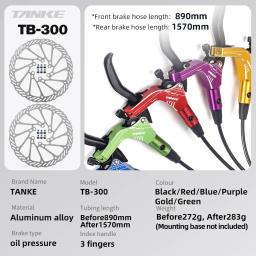 TANKE MTB Conjunto De Freio A Disco Elétrico Hidráulico E Scooter Power Control Shifter 160mm rotores Freios Da Bicicleta Ciclismo Acessório - Image 2