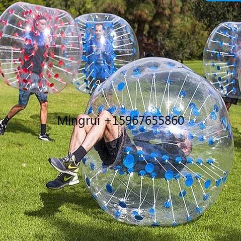 Bola Inflável de Futebol Zorb para Adultos - 1.2m de Diversão em Grupo e Aventura!
