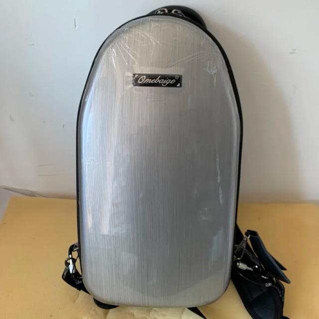 Bolsa para Oboé com Design Portátil e Impermeável em Cor Prata - Estojo Hard Case com Absorção de Choque e Estrutura Resistente como Fibra de Carbono