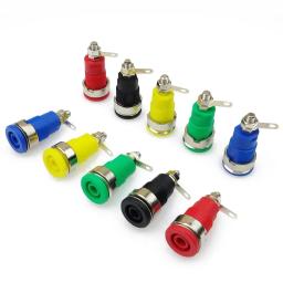 Isolado de Segurança Banana Plug Socket, Jack Panel Mount, Binding Post Connector, Multímetro Soquete, Banana Cabeça Fêmea, 4mm, 32A, 20Pcs - Image 3