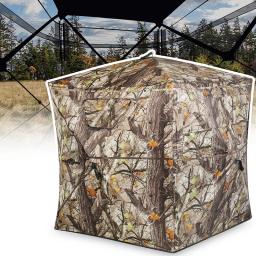 Portátil Caça Camuflagem Tent, Ultraleve Ângulo de Visão, Equipamento Turístico, Acampamento ao ar livre, 270 Graus, 2-3Persons - Image 2