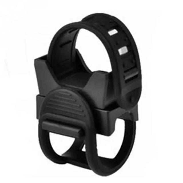 Suporte Universal para Farol de Bicicleta com Montagem para Lanterna e Rotação de 360 Graus