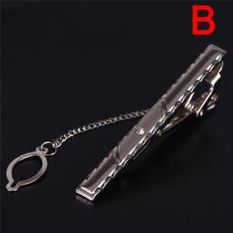 Clipe de metal para homens, fecho gravata de casamento, barra de cristal, acessórios masculinos, joias, cavalheiro, 1pc - Image 1