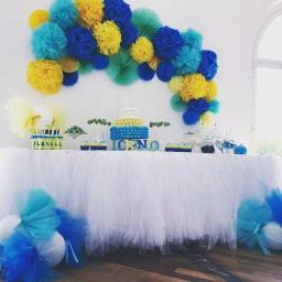 20cm 8 Polegada papel artificial pom pompons decoração tecido festa de casamento flores bolas pompom decoração para casa páscoa mariage - Image 3