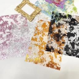 Laço Gaze Papel De Arte, Folha De Ouro De Cor, Scrapbooking Decore, DIY Junk Journal Planner, Colagem Material De Fundo, 10Pcs - Image 1