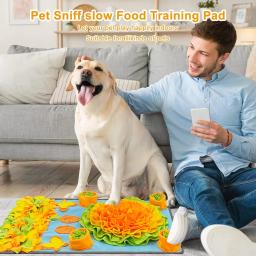 Pet Scent Pad Puzzle para cães, consumir energia comendo, cheirar lentamente, descobriram que a comida pode ser limpa, muito durável - Image 1
