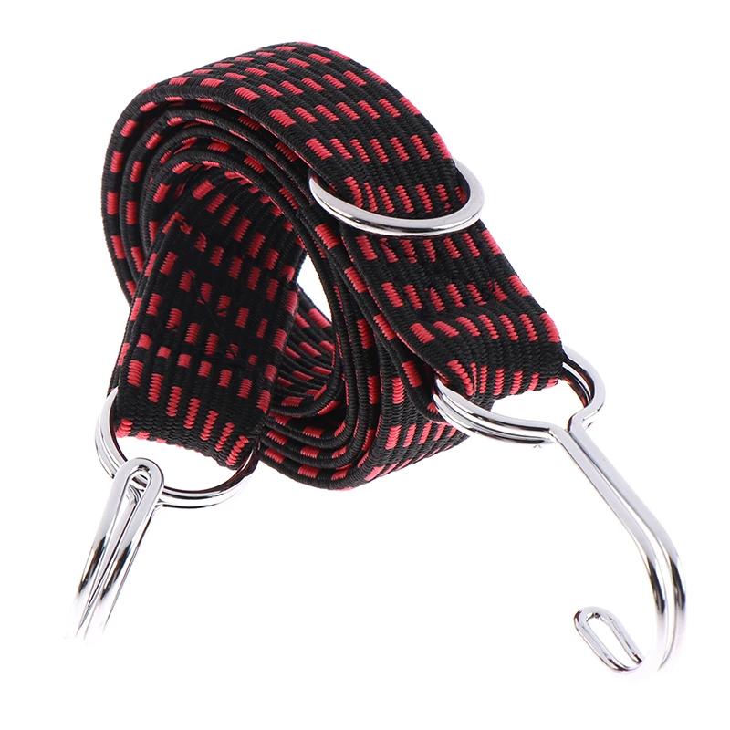 Motocicleta Elastic Rubber Belt, Bagagem Roof Rack Strap, Portátil Fixo Band Hook, Mountain Bike, Acessórios de bicicleta - Image 1