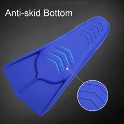 Silicone Professional Scuba Diving Fins para homens e mulheres, Snorkel Swimming Fins, Kids Flippers Equipment Set - Image 5
