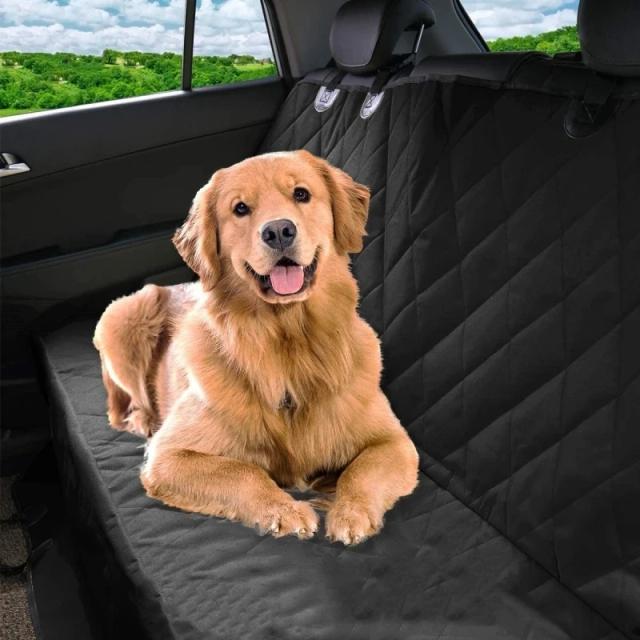 Capa Protetora para Banco Traseiro de Carro, Acessório Seguro para Viagens com Cães e Gatos