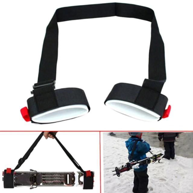 Fanceey Alça de Esqui Ombro Transportadora Nylon Balístico Ajustável