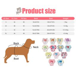 Fraldas Fisiológicas Reutilizáveis para Animais de Estimação, Calcinhas, Fraldas, Menstruação, Cachorro, Fêmea, Cachorro, Gato, Pet, Roupas - Image 2