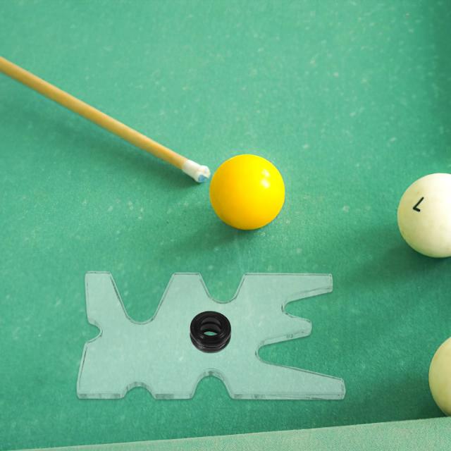 Suporte de Taco de Bilhar Acrílico Ajustável Leve para Snooker