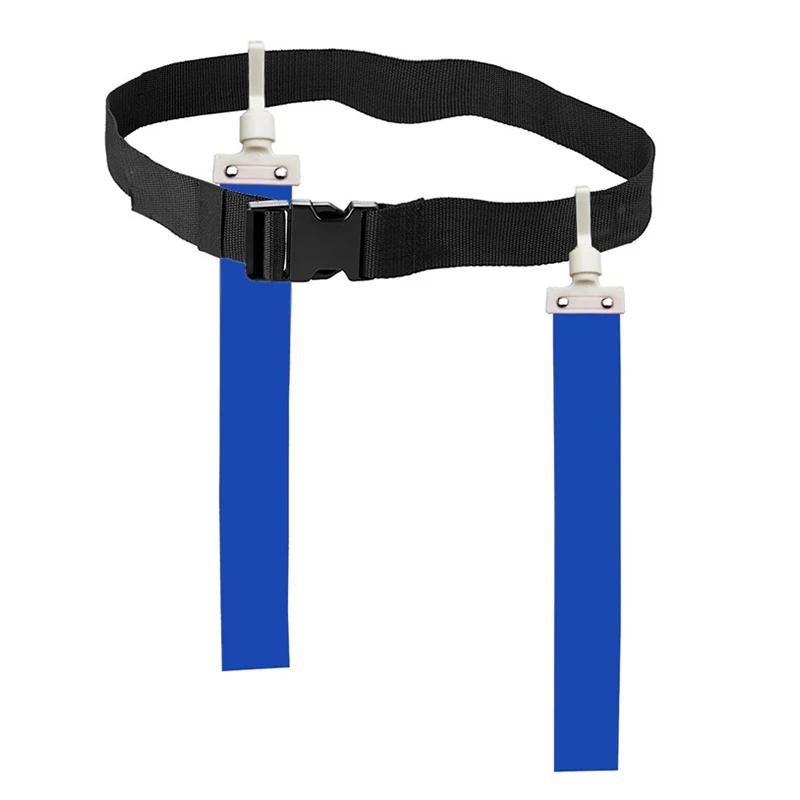 Cinto de Treino de Futebol Americano, Bandeira da Cintura, Cor Brilhante, Ajustável, Futebol, Rugby, Etiqueta, 1Pc - Image 1