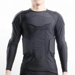 EVA Sponge Armors Jersey para Homens, Cotovelo, Peito, Ombro, Protetor de Cintura, Anti Impacto, Basquete, Rugby, Futebol, Goleiro, Grosso - Image 4