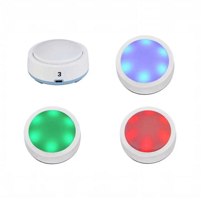 Retekess TM101 Sistema de Campainha de Quiz 3 Modos de Resposta 4 Cores