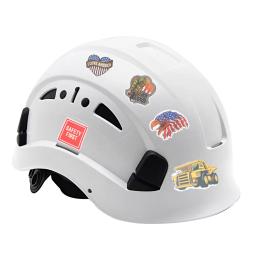 Capacete de segurança de ventilação grande com 50 PCs adesivos, abs, construção, chapéu CE, óculos, escalada, viseira, resgate, boné de trabalho - Image 3