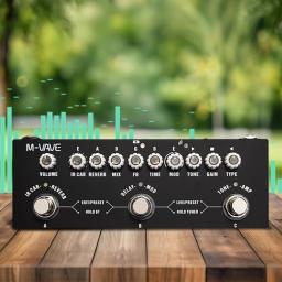 Multi Pedal de Guitarra Efeitos com Delay Reverb, Multi Efeitos, MOD, Cab, Digital Effector - Image 5