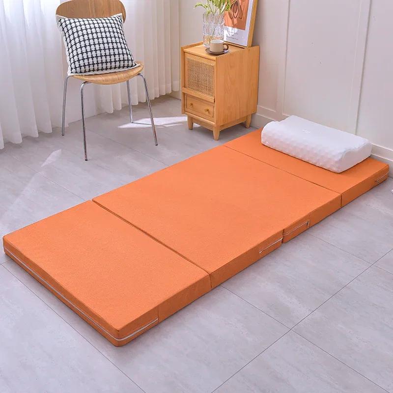Colchão de espuma de memória de alta elasticidade dobrável tecido de algodão tatami tapete macio e portátil almofada de dormir para cochilos de escritório - Image 1