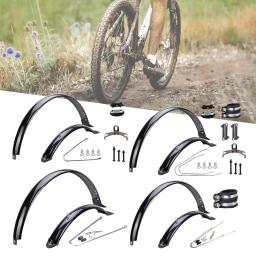 Mountain Bike Para-lamas com Montagem Hardware, Proteção De Rodas, Bicicletas Protetor Do Pneu, Ciclismo Fender Set, 24" - Image 3