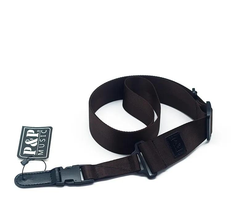 Correia de nylon para guitarra, Folk Acústico, Clássico, Banda larga, Couro, 1pc - Image 1