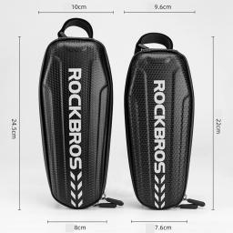 ROCKBROS-Impermeável Front Frame Bike Bag, Top Tube, Bolsa de bicicleta, Grande Capacidade, Ciclismo Front Storage Bag para Mountain Road Bikes - Image 6