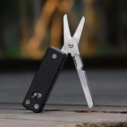 ROXON-Canivete multifuncional com grande ferramenta de tesoura, alça G10 e clipe de bolso, 13 em 1 ferramenta, bom para Campin KS2E3 - Image 3