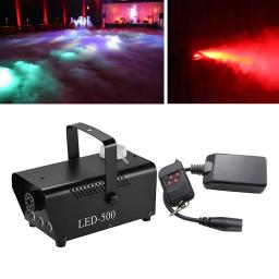 Máquina sem fio do fumo do nevoeiro, luzes conduzidas do RGB, efeito do estágio, remoto, 500W - Image 2