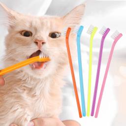 Escova de dentes para cachorro e gato, conjunto de 3 peças, acessórios para limpeza de dentes, breath, cuidados com o mau hálito, ferramenta para animais de estimação - Image 1