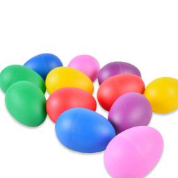 Maracas Sound Egg Shakers, brinquedos coloridos instrumentos musicais, instrumentos de percussão, 12pcs - Image 5